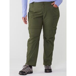 REI Co-op Women's Sahara Convertible Pant Hiking Shaded Olive Green Size 12